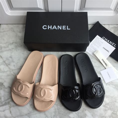 chanel slides stockx